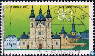 Fulda auf Briefmarke a